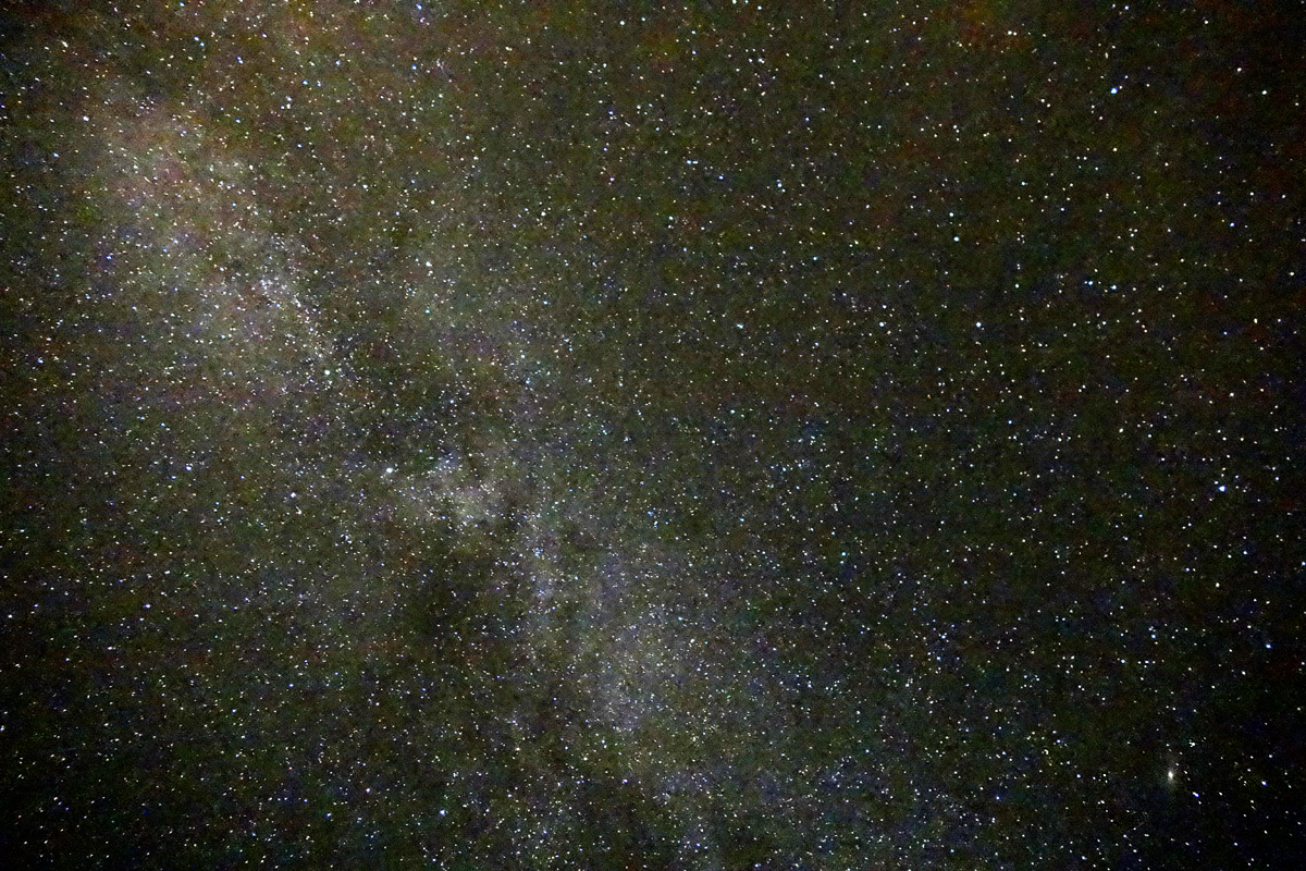 Milchstraße am Nachthimmel