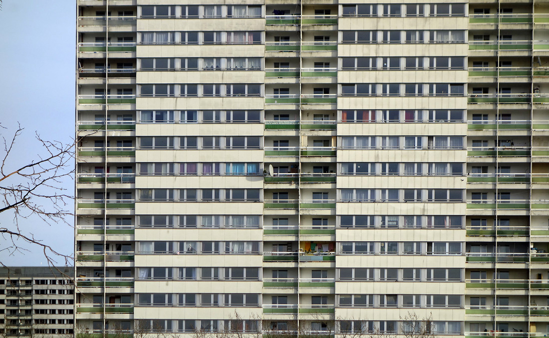 Hochhaus an der Ottostraße